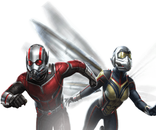 Ant Man Marvel Png Transparent (black)