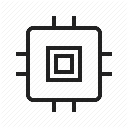 Integrated Circuits Png Transparent Image (black, indigo)