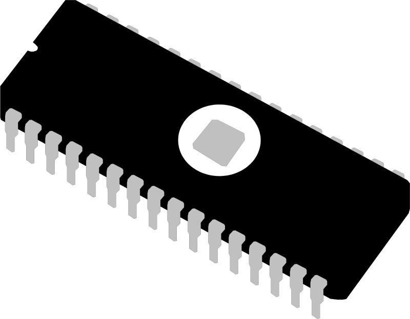 Integrated Circuits Png Transparent (black, white, silver)