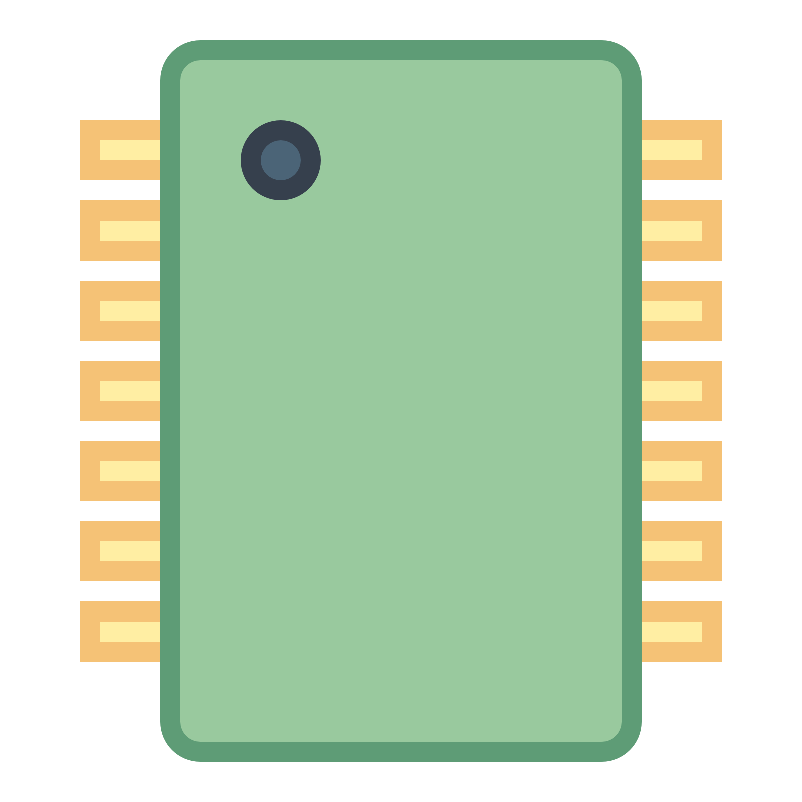 Integrated Circuits Transparent Images Png (silver, white, gray, salmon)