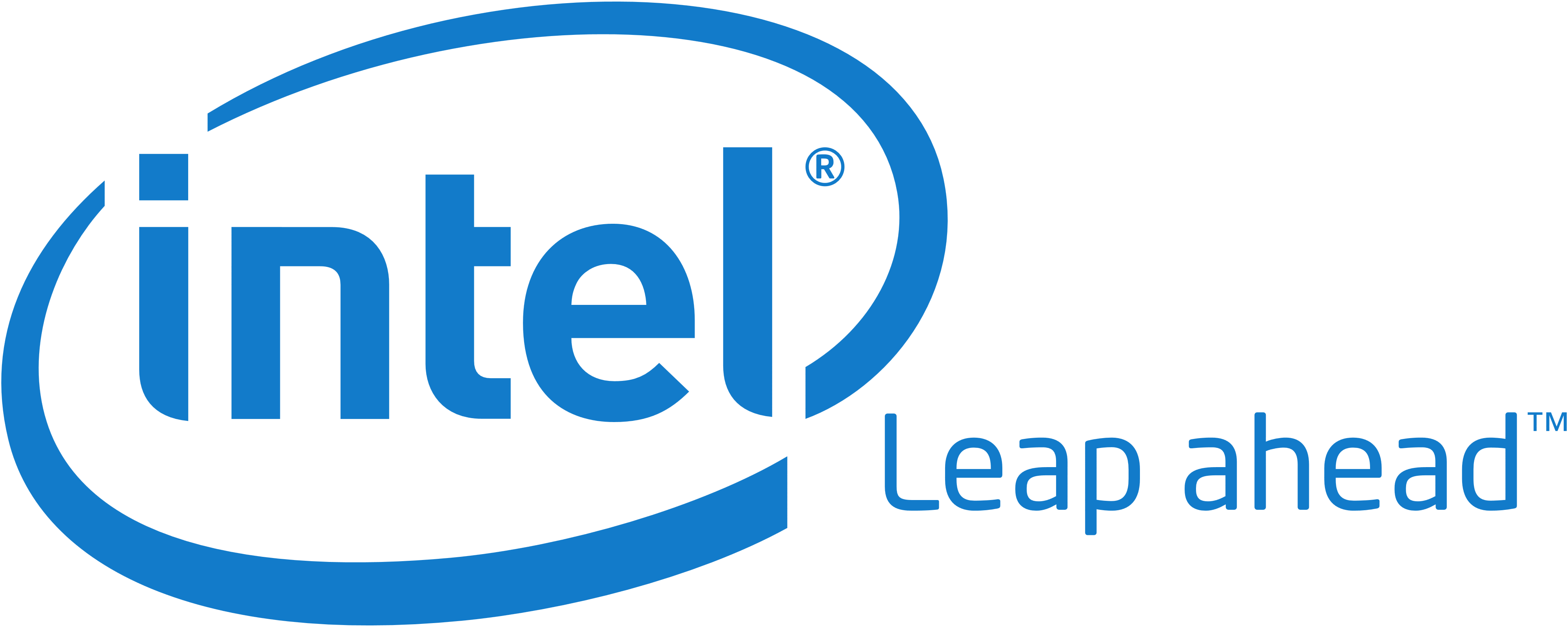 Intel Logo Png Image (teal, black)