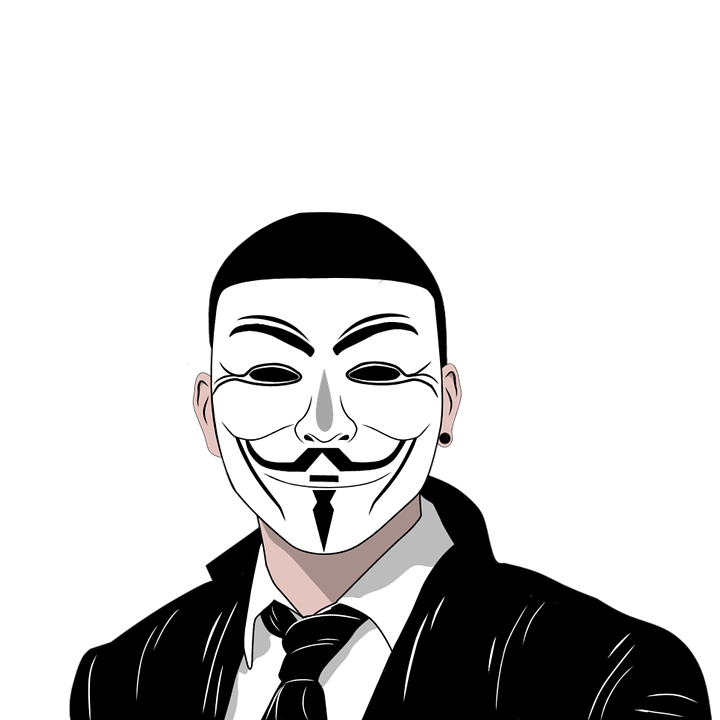 Internet Hacker Png Clipart (black, silver, white)