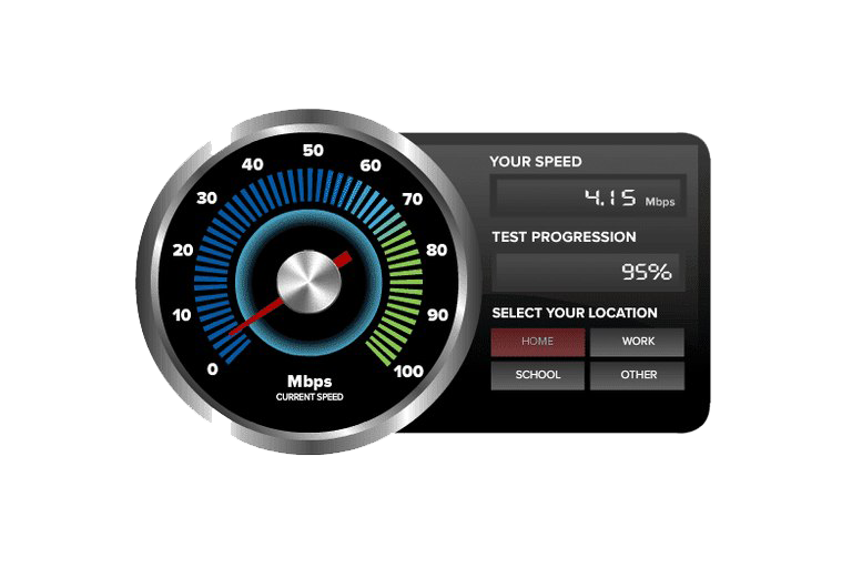 Internet Speedometer Transparent Png (silver, indigo, black, gray, white)