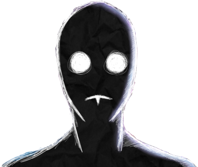 Anti Spiral Png Cutout (black)