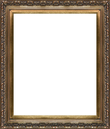 Antique Frame Transparent Background (maroon, black)