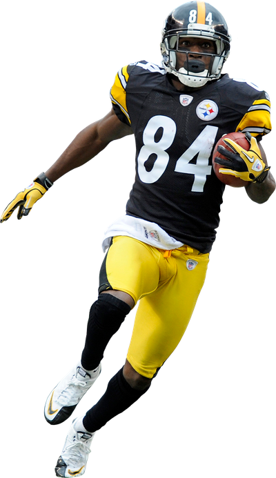 Antonio Brown Png File (black)