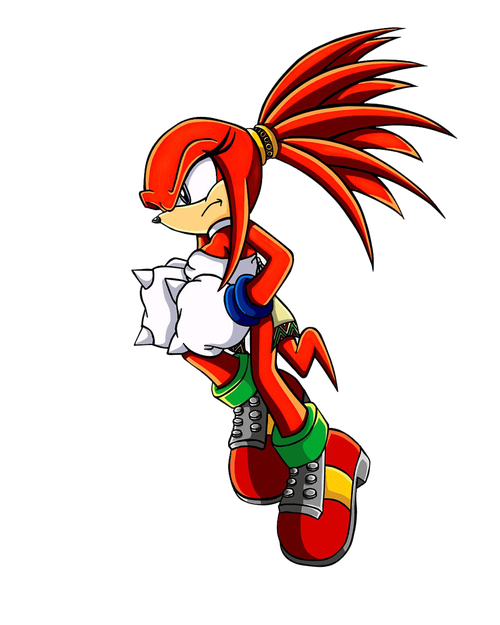 Knuckles The Echidna Png Transparent Picture (white, red, maroon, black)