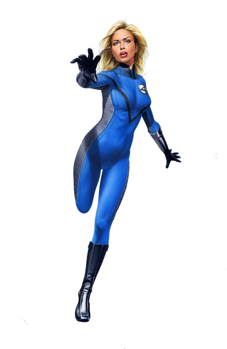 Invisible Woman Png Image (black)