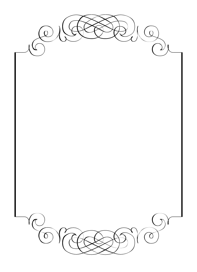 Invitation Frame Png Picture (white, gray, lavender)