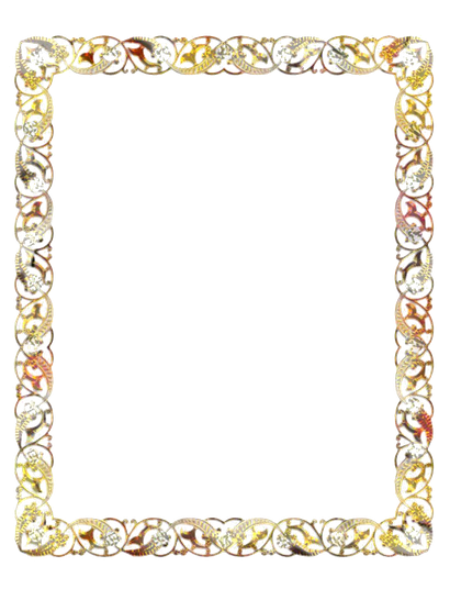 Invitation Frame Png Transparent (black)