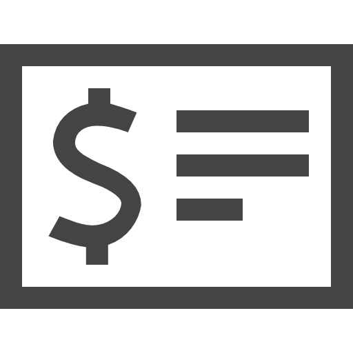 Invoice Icon Free Png Icon Download (black, indigo)