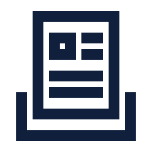 Invoice Ledger Line Free Png Icon Download (black)