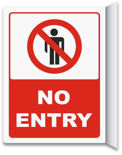 No Entry Symbol Png Clipart (gray, white, black, lavender, red)