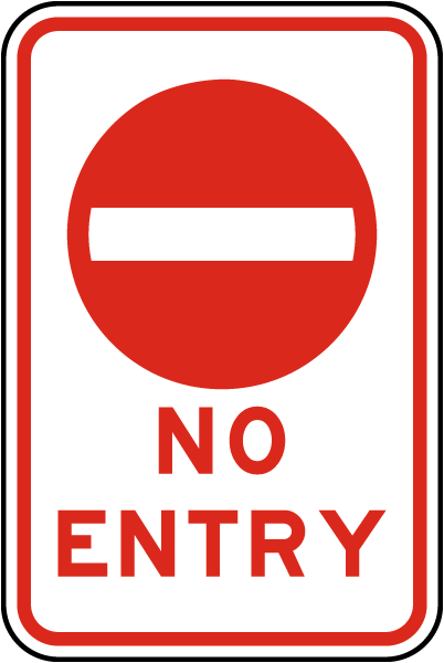 No Entry Symbol Png Download Image (indigo, white, red, salmon, pink)