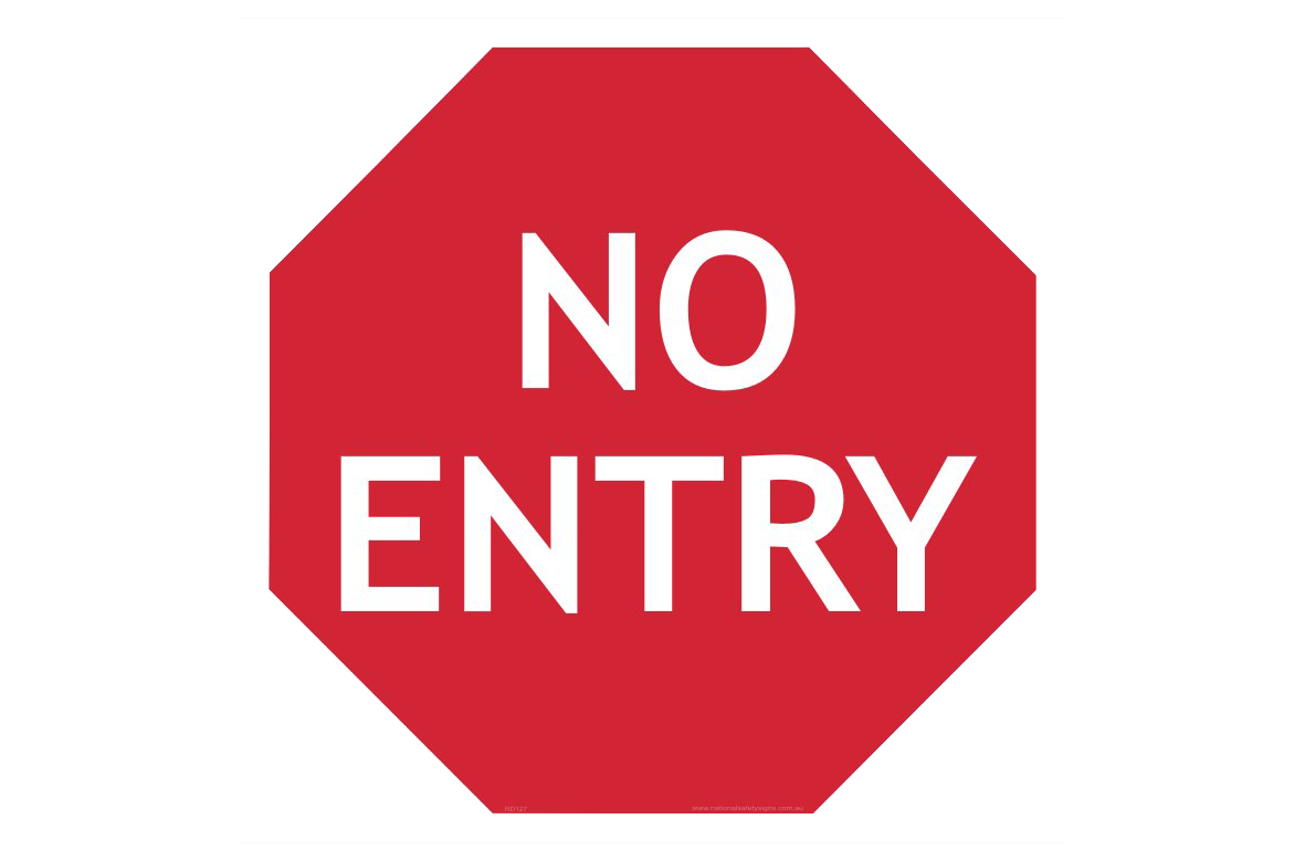 No Entry Symbol Png Free Image (chocolate, red, white)