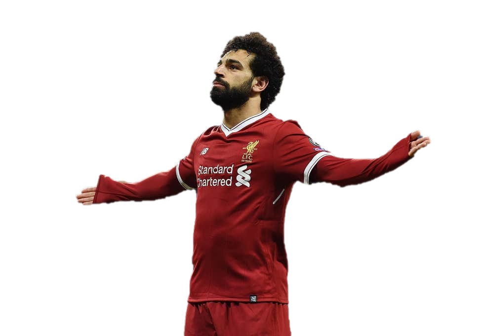 Mo Salah Png Free Download (white, maroon)