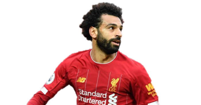 Mo Salah Transparent Png (white, maroon, chocolate, black)