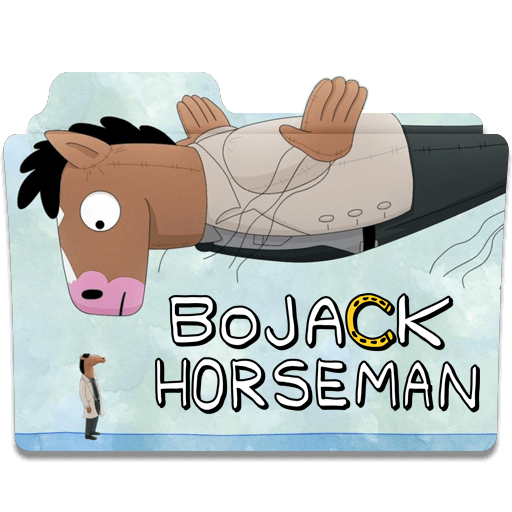 Bojack Horseman Png Picture (black, gray, silver)