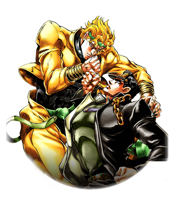 Jojos Bizarre Adventure Dio Brando Png Free Download (black)