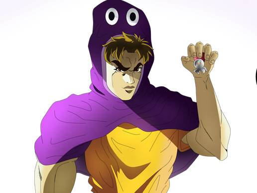 Jojos Bizarre Adventure Jojo Download Png Image (gray, black, gold, indigo, plum)