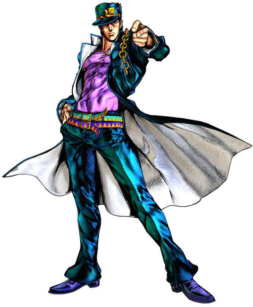 Jojos Bizarre Adventure Jojo Png Hd (white, black)