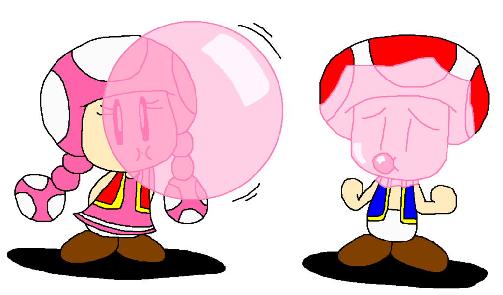 Toadette Png Photo (red, black, pink, maroon, white)