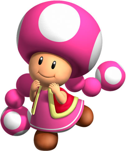 Toadette Png Picture (black, violet, white)