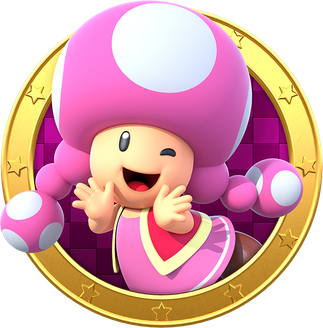 Toadette Transparent Images Png (black, white)