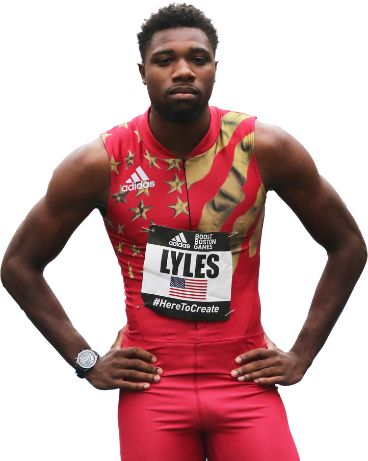 Noah Lyles Png Picture (maroon, chocolate, black)