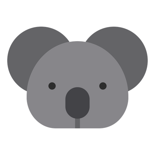 Koala Hd Png Isolated File (gray, indigo, black)