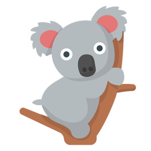 Koala Hd Png Pic (gray, silver, chocolate, black, salmon)