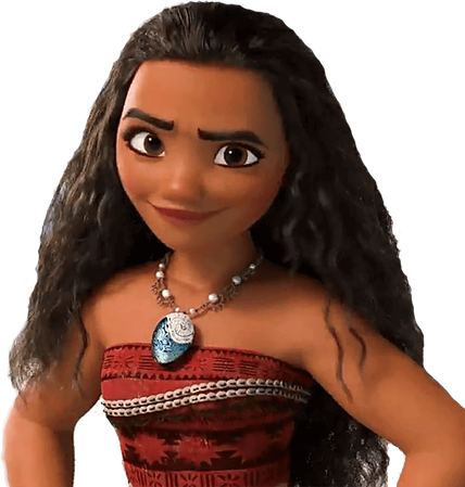 Moana Movie Png File (black)