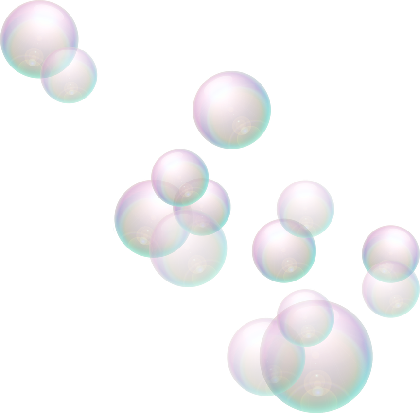 Soap Bubbles Background Png (black, pink, silver, white)