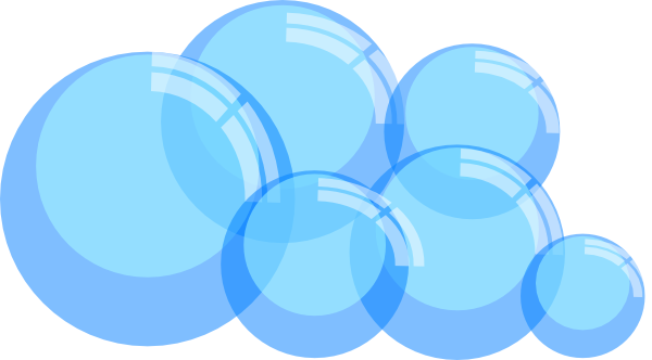 Soap Bubbles Png Clipart (mint, greenish blue, blue, white)