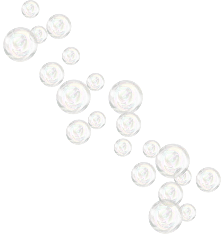 Soap Bubbles Png File (black, white)