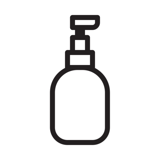 Soap Bodywash Bodylotion Free Png Icon Download (black)