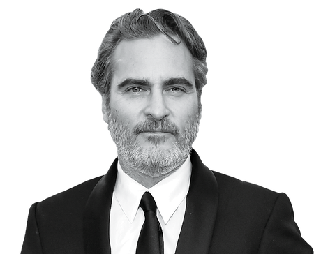 Joaquin Phoenix Png Image (black, white)