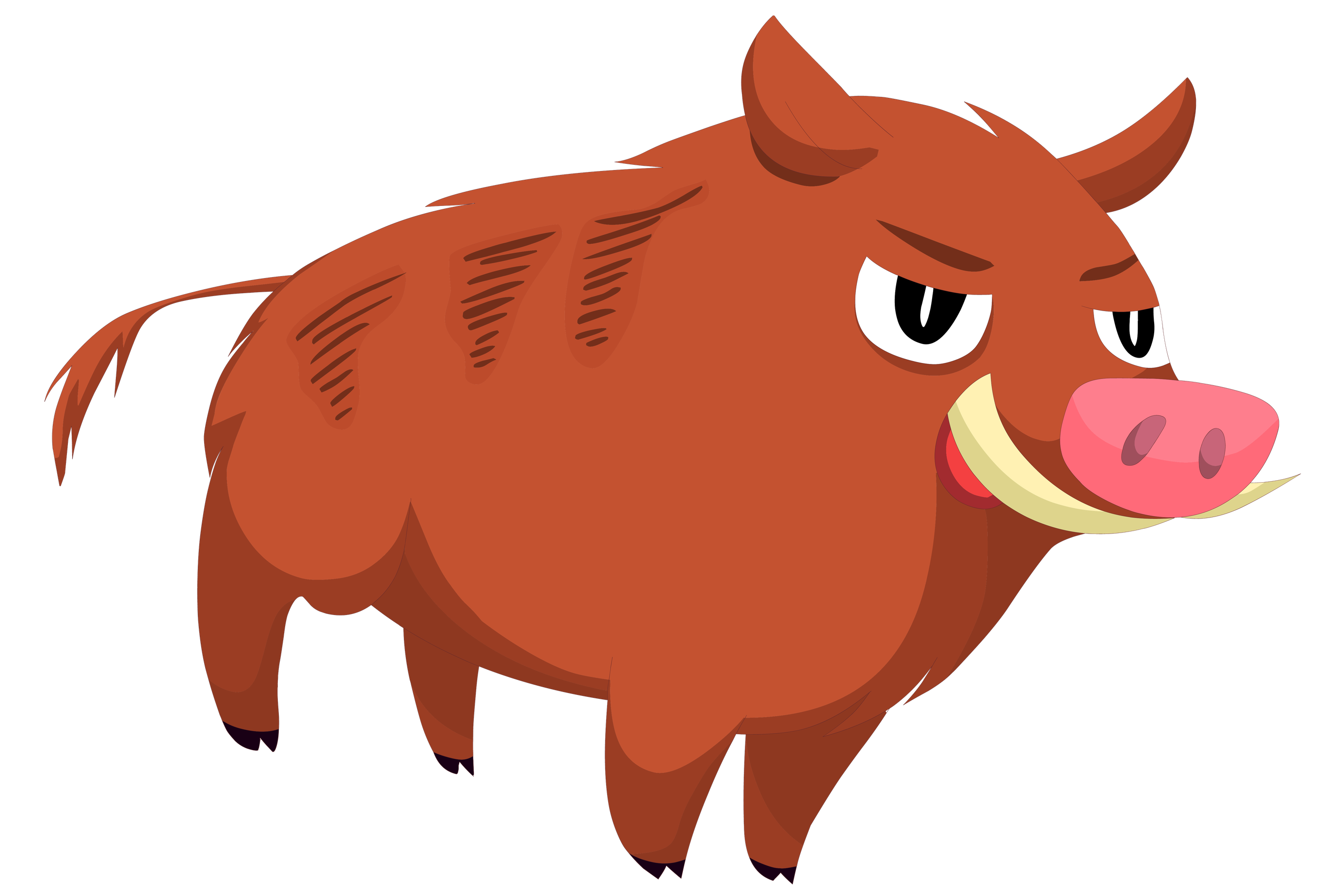 Boar Png Isolated Transparent (maroon, black, chocolate)