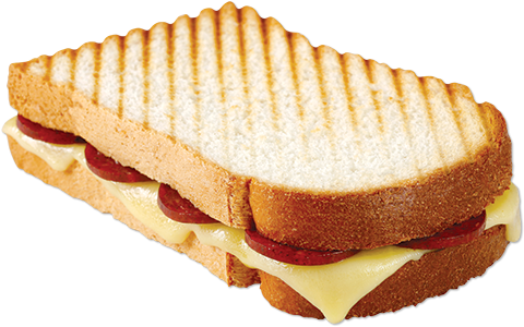 Toast Png Image (black, beige)