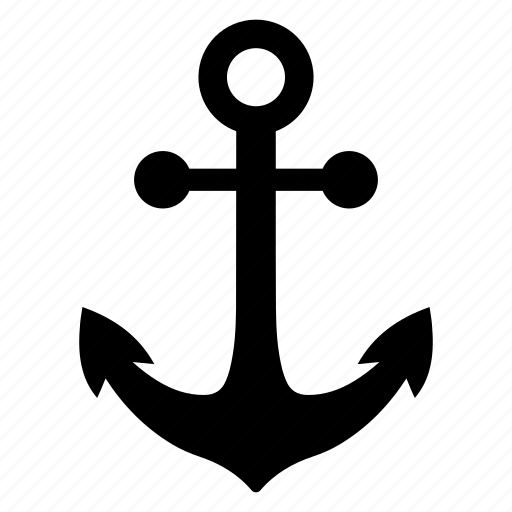 Boat Anchor No Background (indigo, black)