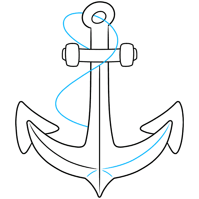 Boat Anchor Png Cutout (black, navy)