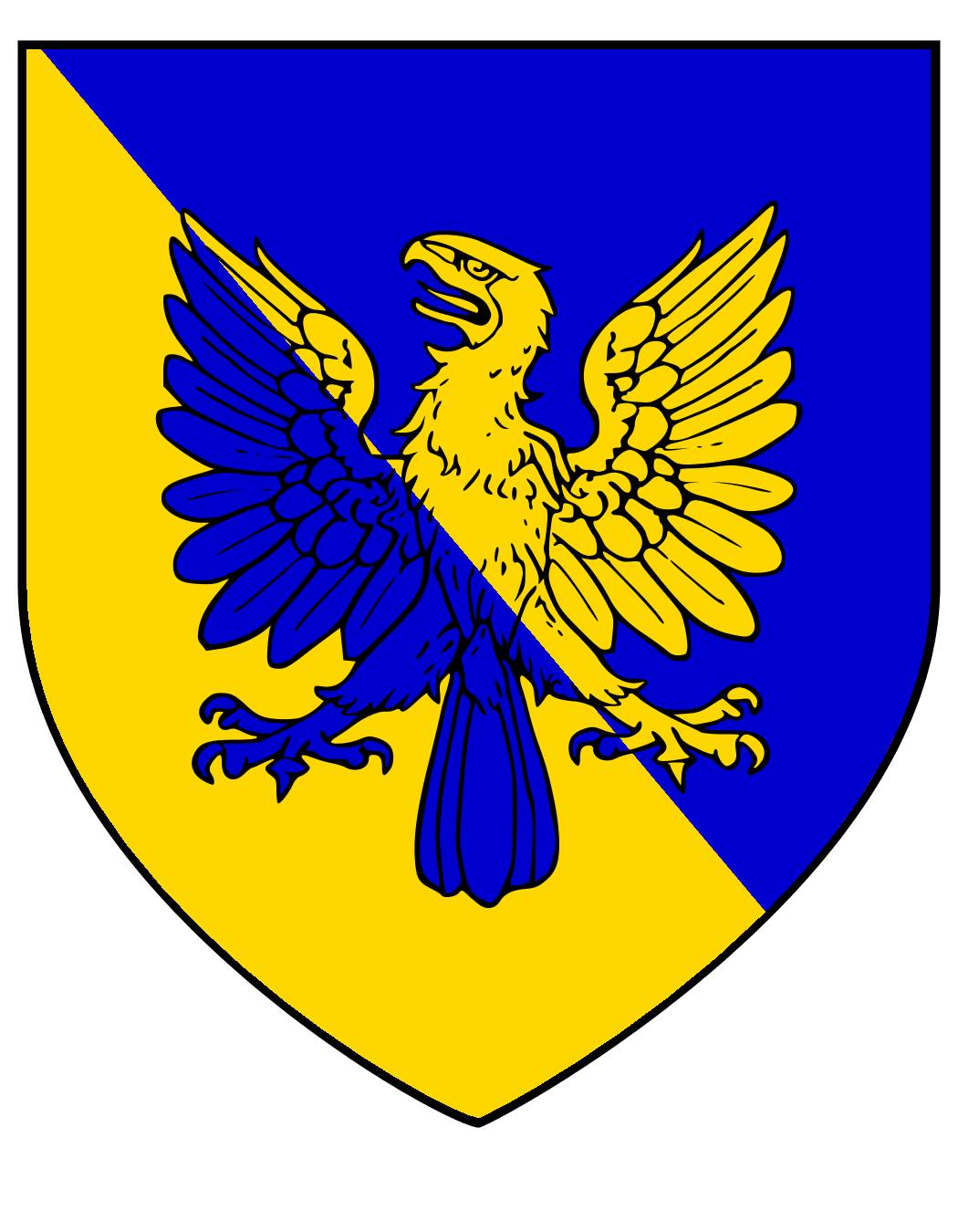 Coat Of Arms Download Png Image (blue, black, navy, gold)