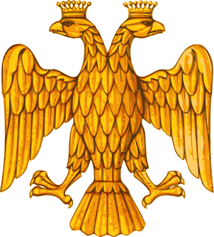 Coat Of Arms Of Russia Transparent Isolated Png (orange, black, gold)