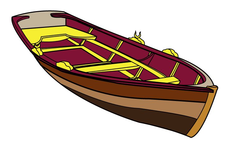 Boat Png Transparent Image (maroon, black, gray)