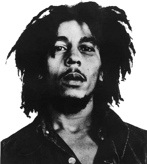 Bob Marley Png Images (black, white)