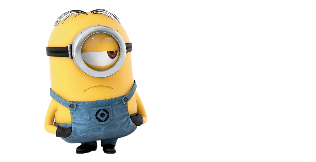 Bob Minion Png Picture (pink, silver, black, salmon)