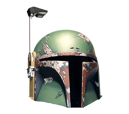 Boba Fett Helmet Png File (black)