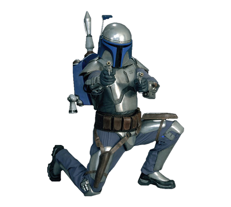 Boba Fett Png Clipart (black)