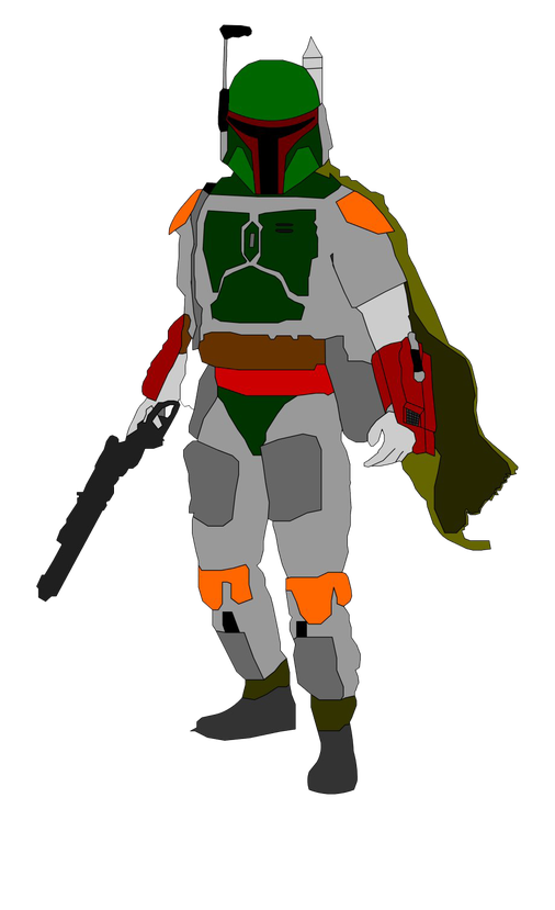 Boba Fett Png Photos (green, black, gray)