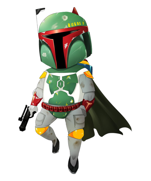 Boba Fett Png Picture (white, black)